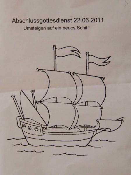 Abschlussgottesdienst Grundschule Umsteigen Auf Ein Neues Schiff Grundschule Scheidt | Abschlussgottesdienst (SJ 10/11)