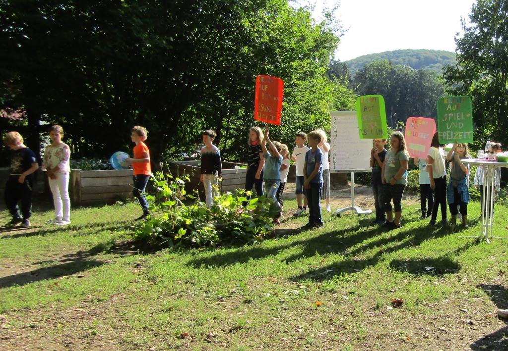 Schule der Nachhaltigkeit Feier