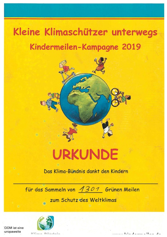 Urkunde 2019